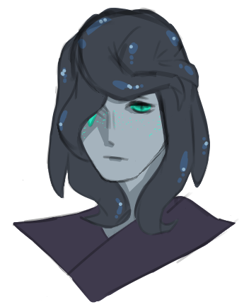 Portrait of a certain mopey cecaelia, Murchadh.